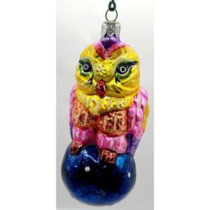 Christopher Radko Hooty Hoot (95-024-0) Holiday Christmas Ornament Vintage